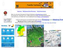 Tablet Screenshot of familiekuhlmann.de